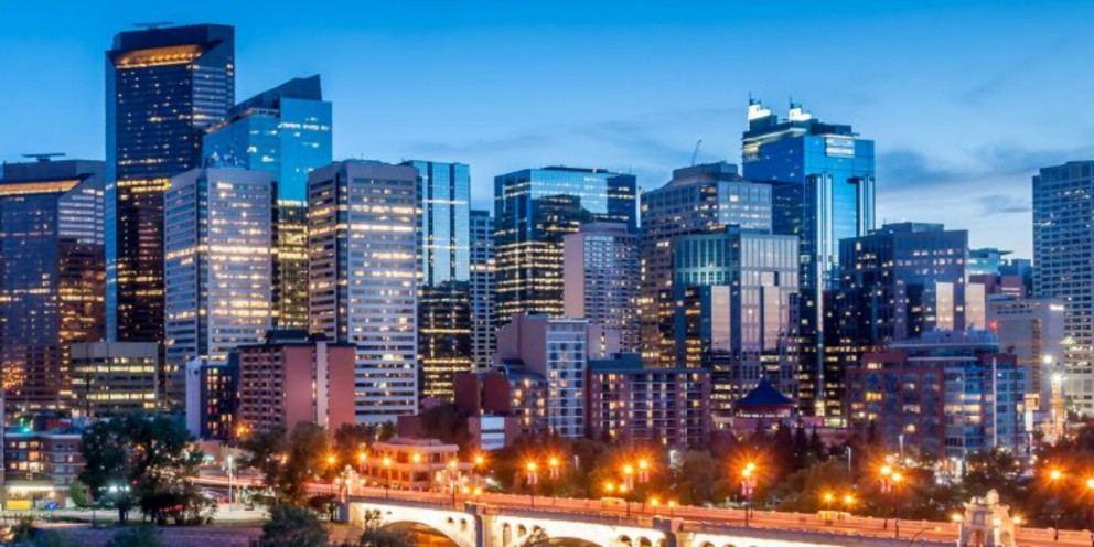 Calgary city skyline