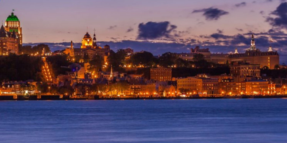 Montreal city skyline